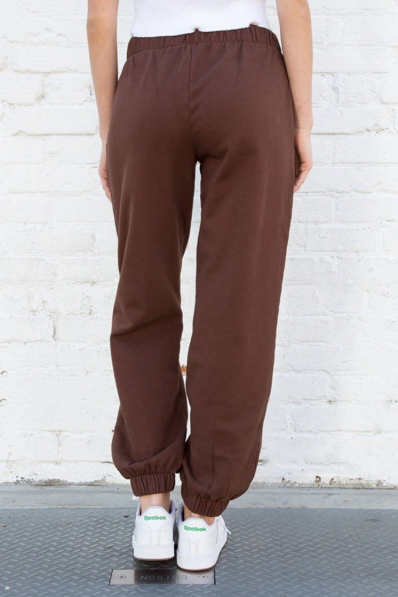 Pantalon Survêtement Brandy Melville Rosa Chocolat | VPU-85394218